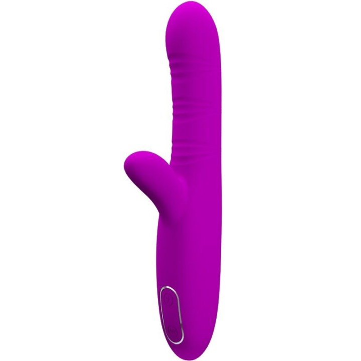 Angelique Multifunktionsvibrator + Klitorisstimulator Lila von Pretty Love | Fesselliebe.de