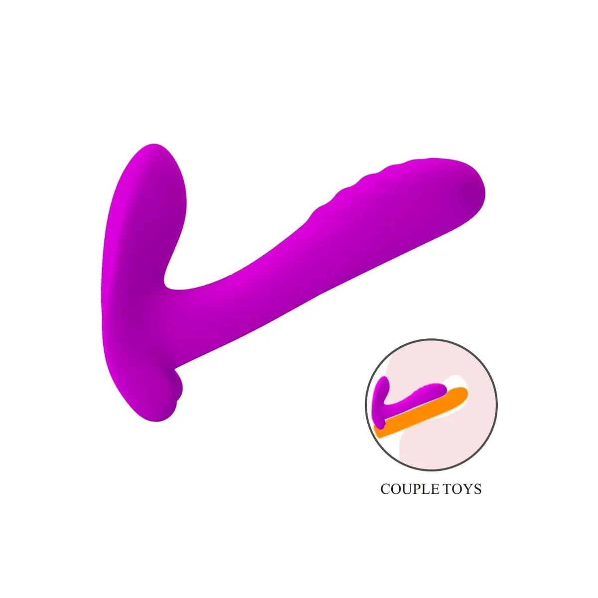 Massager & Vibrator 12 Vibrationen mit Fernbedienung Lila von Pretty Love | Fesselliebe.de