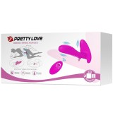 Massager & Vibrator 12 Vibrationen mit Fernbedienung Lila von Pretty Love | Fesselliebe.de
