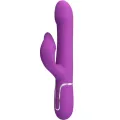 4 In 1 Multifunktionsvibrator & Stimulator Lila von Pretty Love