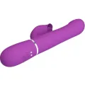 4 In 1 Multifunktionsvibrator & Stimulator Lila von Pretty Love