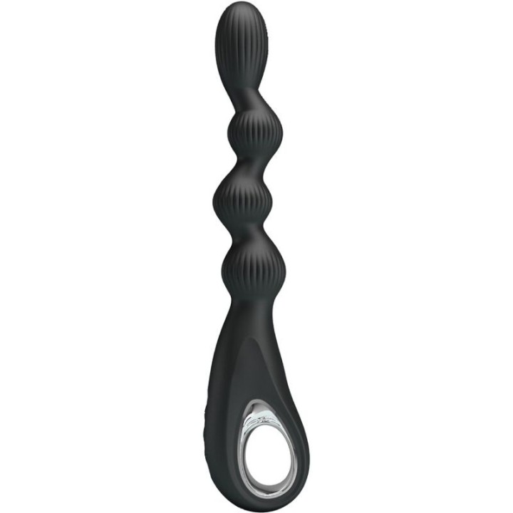 Federer Analvibrator 12 Vibrationen Schwarz von Pretty Love | Fesselliebe.de