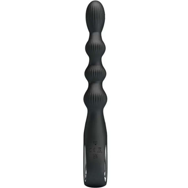 Federer Analvibrator 12 Vibrationen Schwarz von Pretty Love | Fesselliebe.de