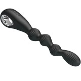 Federer Analvibrator 12 Vibrationen Schwarz von Pretty Love | Fesselliebe.de