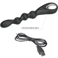 Federer Analvibrator 12 Vibrationen Schwarz von Pretty Love