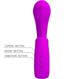 Sibel Sibel G-Spot Vibrator + Klitoris-Stimulator 10 Vibrationen Lila von Pretty Love | Fesselliebe.de