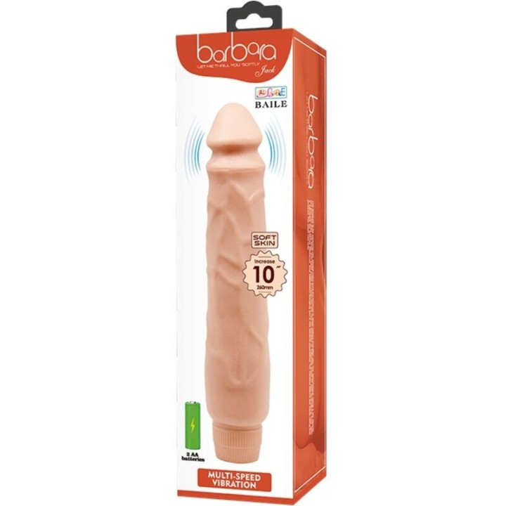 Jack Realistischer Vibrator 26 cm Haut von Baile | Fesselliebe.de