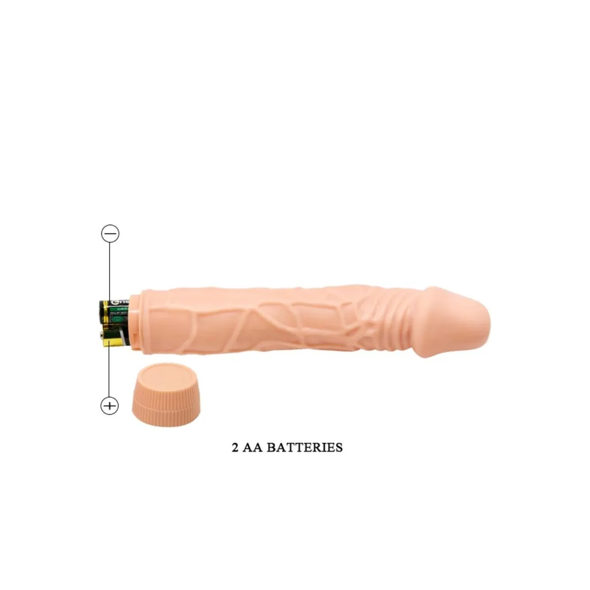 Bob Realistischer Vibrator 22,5 cm Hautfarbe von Baile | Fesselliebe.de