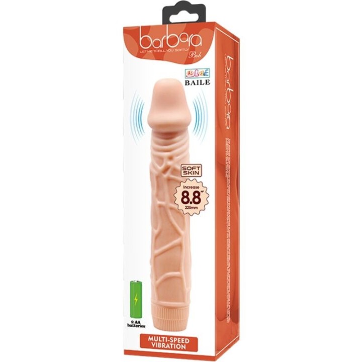 Bob Realistischer Vibrator 22,5 cm Hautfarbe von Baile | Fesselliebe.de