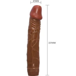 Bob Realistischer Vibrator 22,5 cm Mulatte von Baile