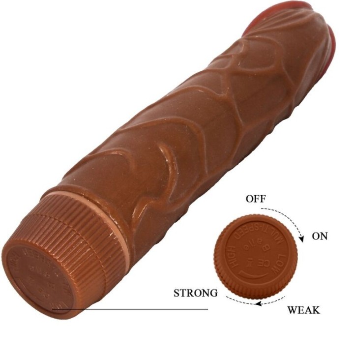 Bob Realistischer Vibrator 22,5 cm Mulatte von Baile | Fesselliebe.de