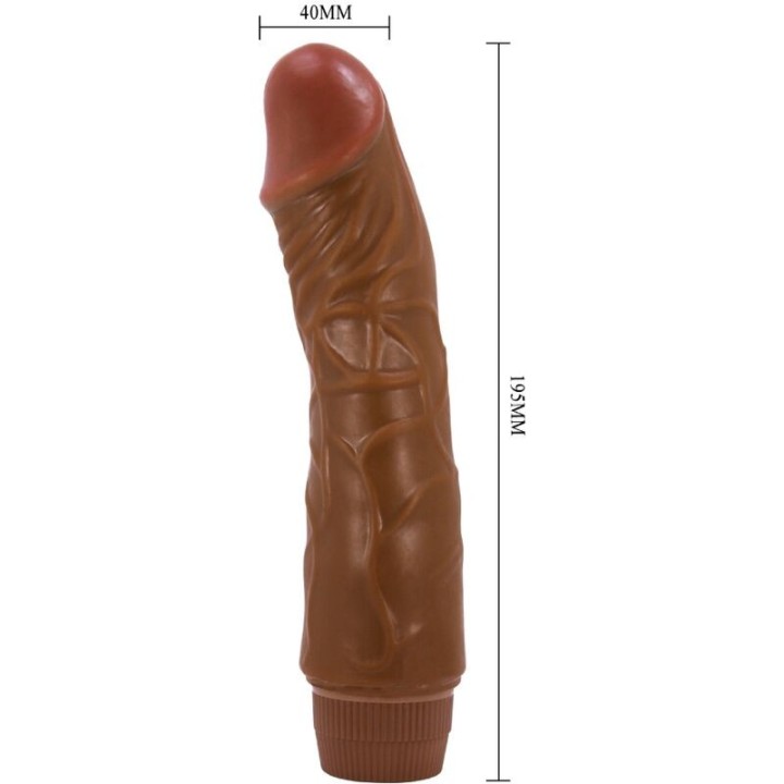 Jeff Realistischer Vibrator 19,5 cm Mulatte von Baile | Fesselliebe.de