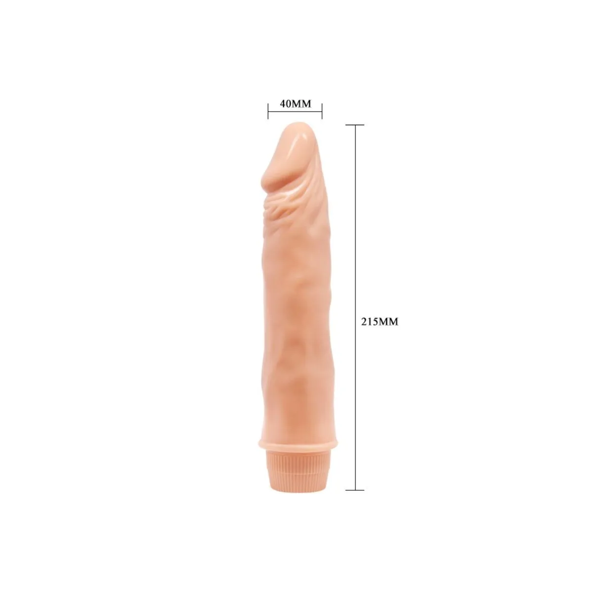 Zwerg Realistischer Vibrator 21 cm Fleisch von Baile | Fesselliebe.de