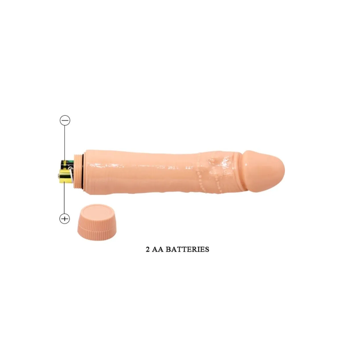 Dybbuk Realistischer Vibrator 24 cm Fleisch von Baile | Fesselliebe.de