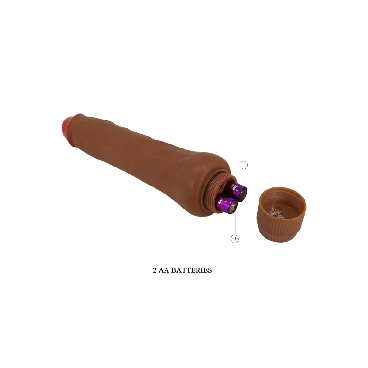 Dryad Realistischer Vibrator 25 cm Mulatte von Baile | Fesselliebe.de