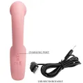 Erynnyes G-Spot Vibrator + Klitoris-Stimulator 10 Vibrationen Rosa von Pretty Love Smart