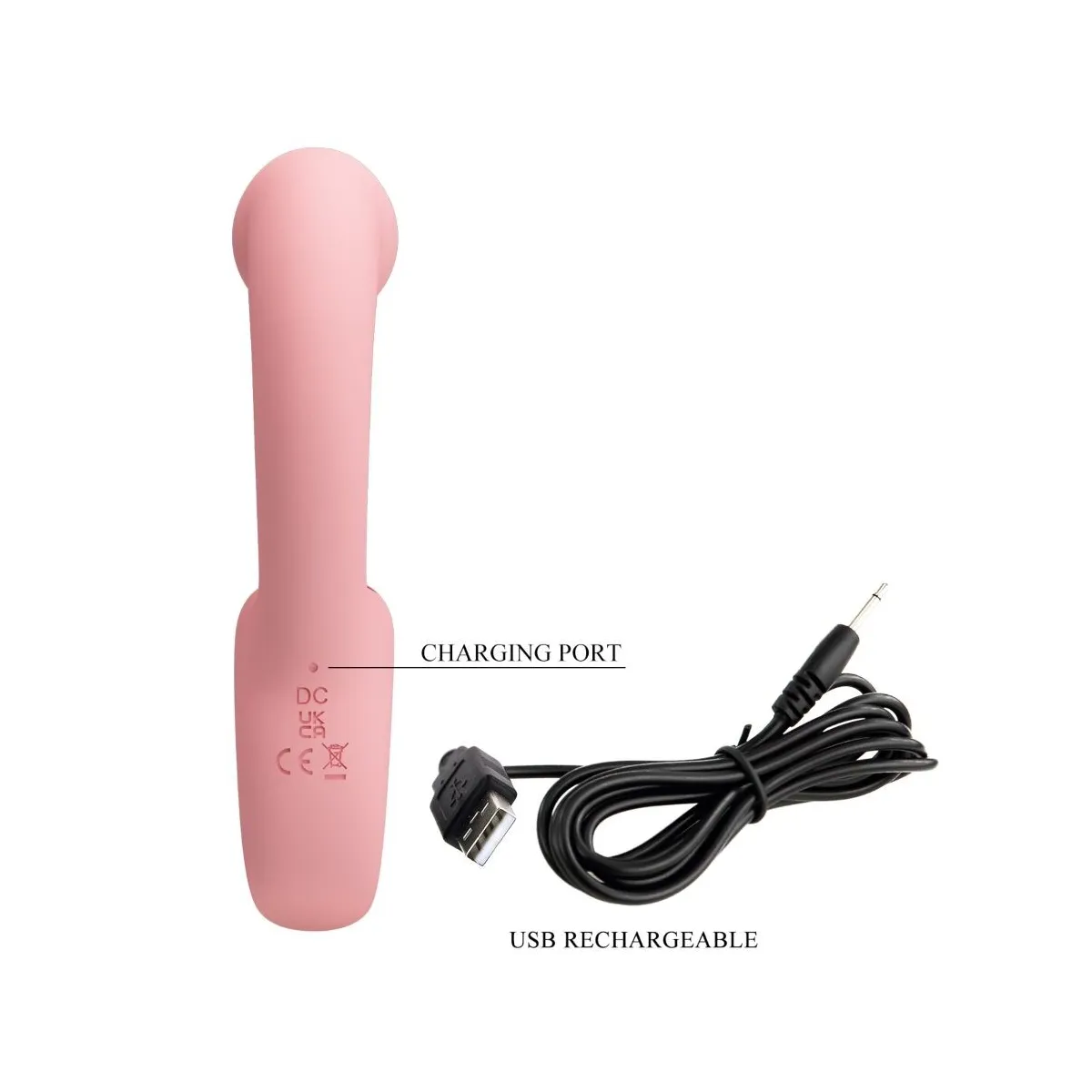 Erynnyes G-Spot Vibrator + Klitoris-Stimulator 10 Vibrationen Rosa von Pretty Love Smart | Fesselliebe.de