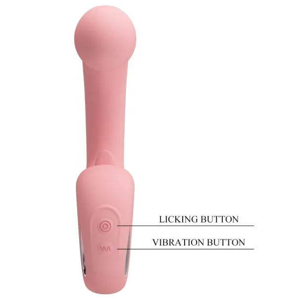 Erynnyes G-Spot Vibrator + Klitoris-Stimulator 10 Vibrationen Rosa von Pretty Love Smart | Fesselliebe.de