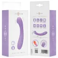 Becky Vibrator 19 cm Heizbar 7 Vibrationen Lila von Intense Fun