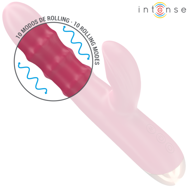 Chloe Multifunktionsvibrator 3 In 1 Rot von Intense Fun | Fesselliebe.de