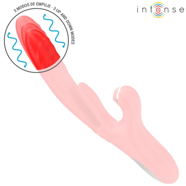 Karol Multifunktionsvibrator Stoss & Stimulation & Stimulierende Wellen Rot von Intense Fun | Fesselliebe.de
