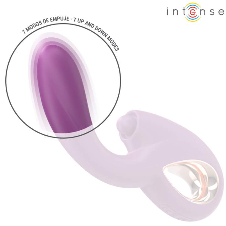Lali Multifunktions-G-Punkt-Vibrator Tapping & Stoss & Vibration Lila von Intense Fun | Fesselliebe.de