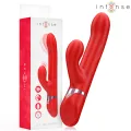 Lele Multifunktionsvibrator Rotierend & Oszillation & Stimulation Rot von Intense Fun