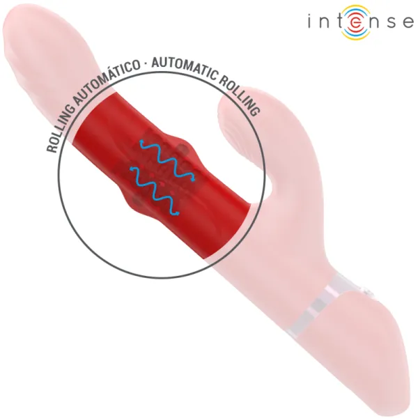 Lele Multifunktionsvibrator Rotierend & Oszillation & Stimulation Rot von Intense Fun | Fesselliebe.de