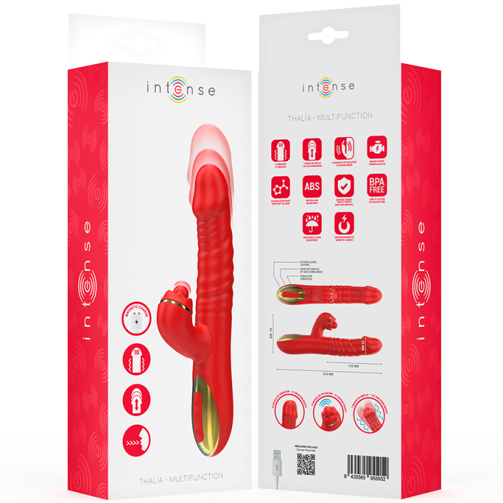 Thalia Vibration & Stoss & Tapping Red von Intense Fun | Fesselliebe.de
