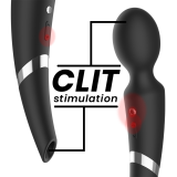 Beck Stab und Saugnapf 2 In 1 Silikon von Black&Silver | Fesselliebe.de
