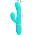 Multifunktions-G-Spot-Vibrator Aqua Grün von Pretty Love Flirtation