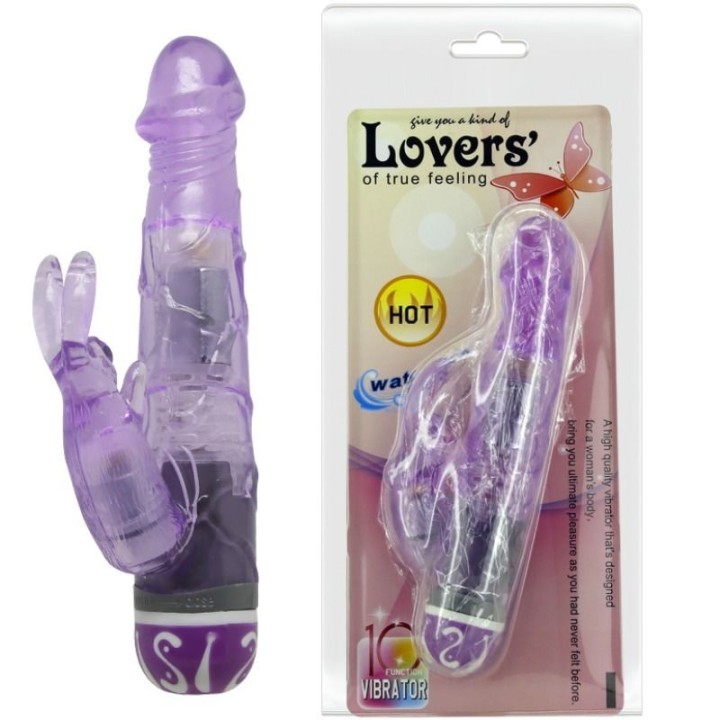 Multi Geschwindigkeit Vibratoren mit Flieder Rabbit von Baile Vibrators | Fesselliebe.de