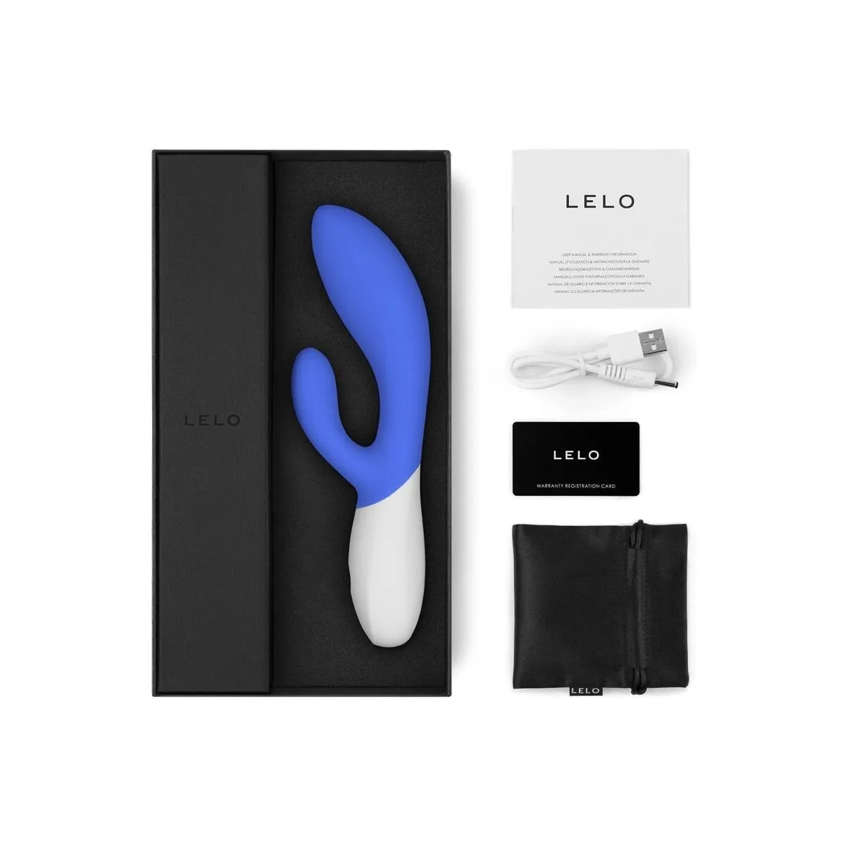 Ina Wave 2 Vbrador Luxus-Sonderuhr California Sky von Lelo | Fesselliebe.de
