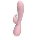 Magic Stick Vibrator mit Rabbit - Hellrosa von Nalone