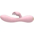 Magic Stick Vibrator mit Rabbit - Hellrosa von Nalone