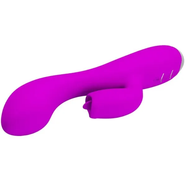 Gloria wiederaufladbarer Rabbitvibrator, Wasserdicht, Lila von Pretty Love C-Type | Fesselliebe.de