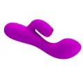 Gloria wiederaufladbarer Rabbitvibrator, Wasserdicht, Lila von Pretty Love C-Type