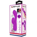 Gloria wiederaufladbarer Rabbitvibrator, Wasserdicht, Lila von Pretty Love C-Type