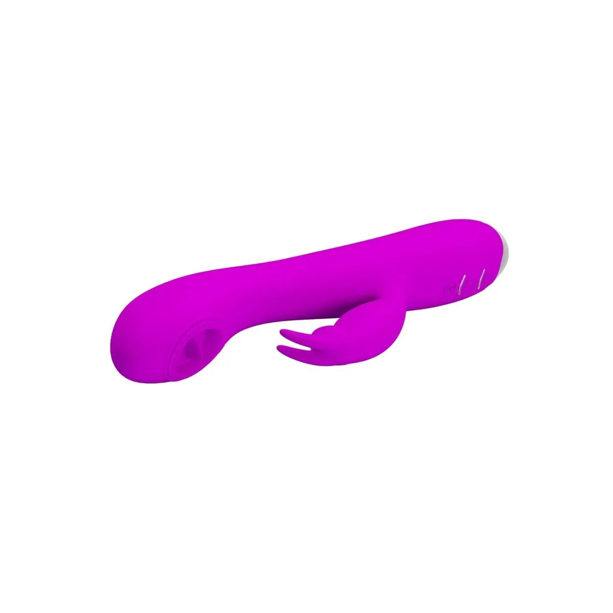 Rachel wiederaufladbarer Vibrator mit Lila Saugnapf von Pretty Love C-Type | Fesselliebe.de