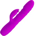 Melanie Purple wiederaufladbarer Rabbitvibrator von Pretty Love Flirtation