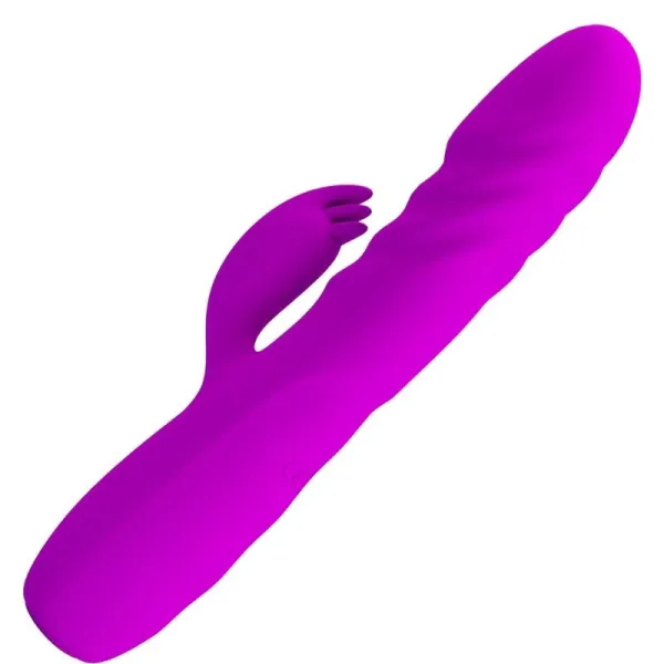 Melanie Purple wiederaufladbarer Rabbitvibrator von Pretty Love Flirtation | Fesselliebe.de