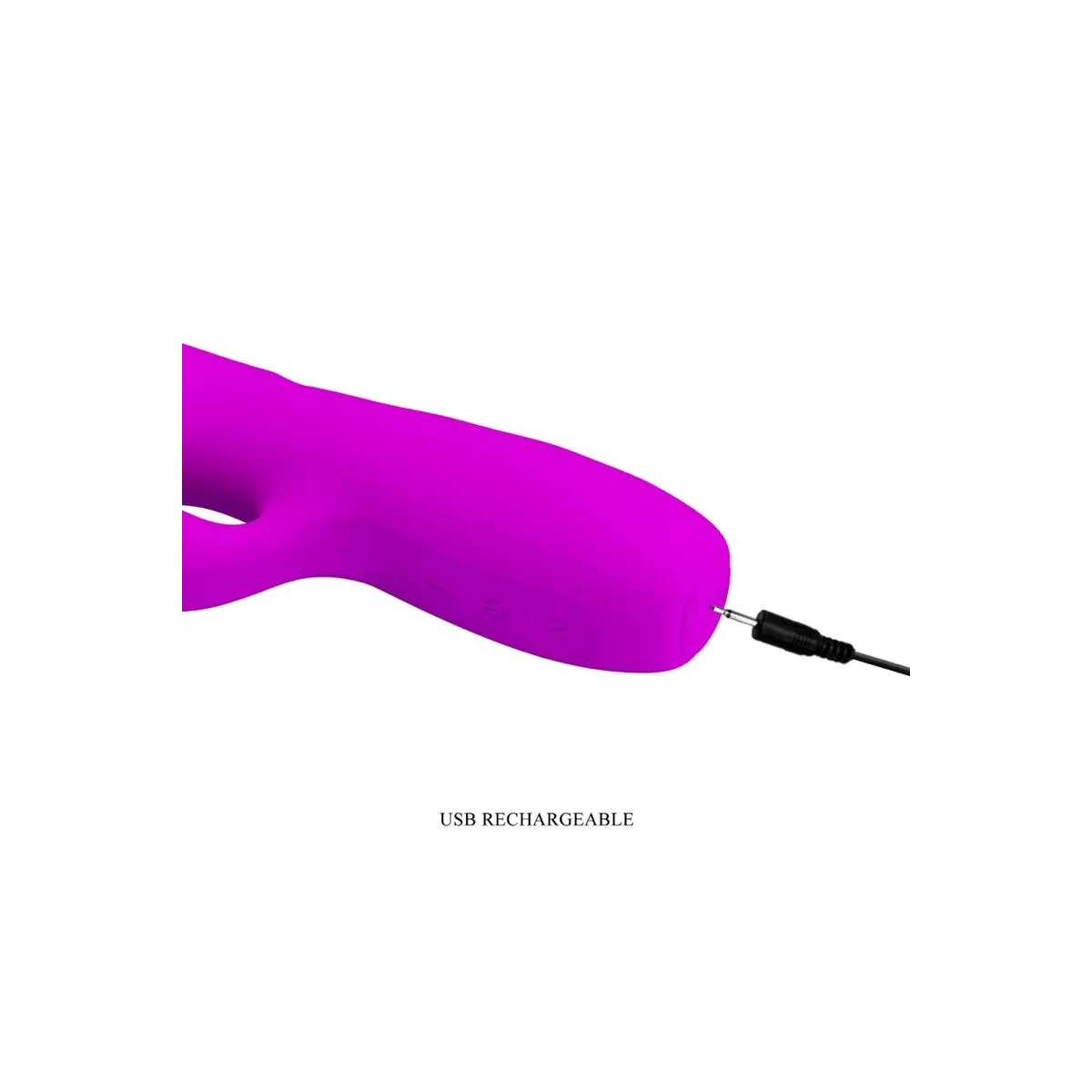 Melanie Purple wiederaufladbarer Rabbitvibrator von Pretty Love Flirtation | Fesselliebe.de