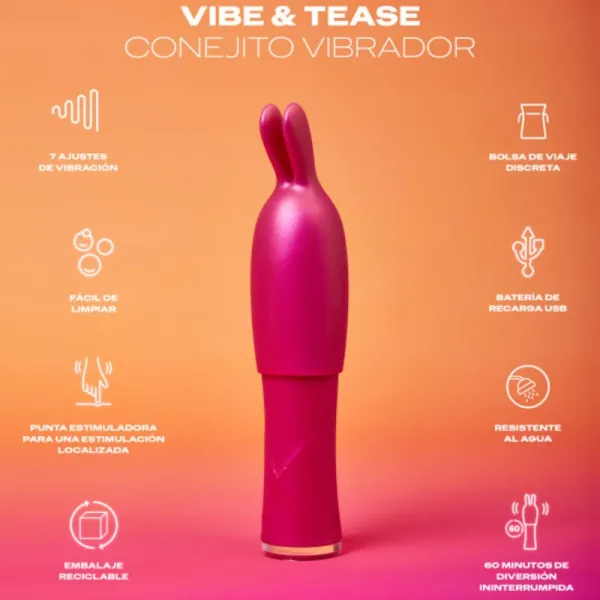 Toy Vibe & Tease Vibrator von Durex Toys | Fesselliebe.de