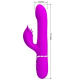 Rabbit Vibrator Perlen Violet von Pretty Love Flirtation | Fesselliebe.de