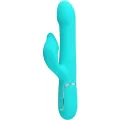 Rabbit Vibrator Pearls Aqua Green von Pretty Love Flirtation