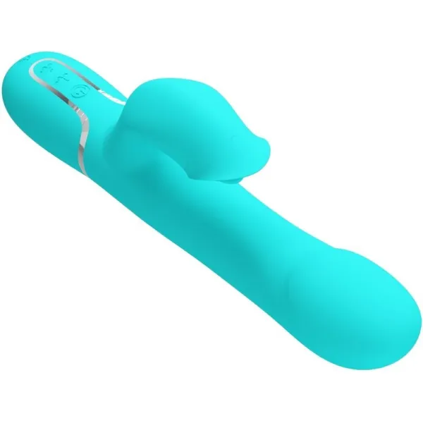 Rabbit Vibrator Pearls Aqua Green von Pretty Love Flirtation | Fesselliebe.de