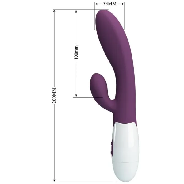 Alvis Rabbit Vibrator & Lila G-Punkte von Pretty Love Flirtation | Fesselliebe.de
