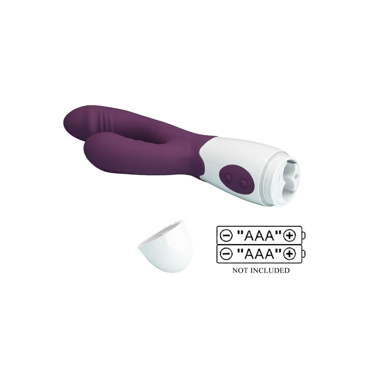 Andre Rabbit Vibrator & G-Punkt-Stimulator Lila von Pretty Love Flirtation | Fesselliebe.de