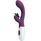 Butterfly Kiss Rabbit Vibrator & G-Spot Stimulator Lila von Pretty Love Flirtation | Fesselliebe.de