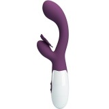 Butterfly Kiss Rabbit Vibrator & G-Spot Stimulator Lila von Pretty Love Flirtation | Fesselliebe.de